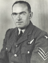David Williams in RAF uniform